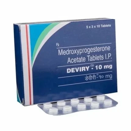 Deviry 10 mg Tablet (Medroxyprogesterone)