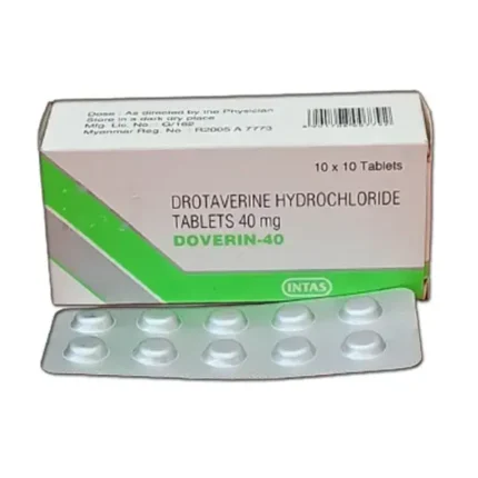 Doverin 40 mg Tablet (Drotaverine)