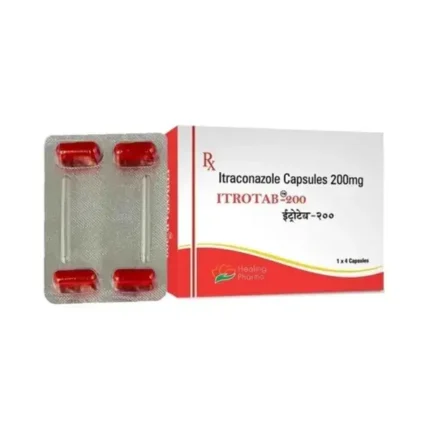 Itrotab 200 mg Capsule (Itraconazole)