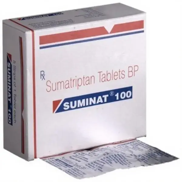suminat 100 Suminat 100 Mg Tablets (Sumatriptan)