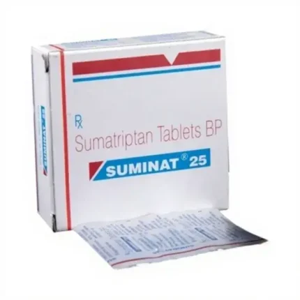 Suminat 25 mg Tablets (Sumatriptan)