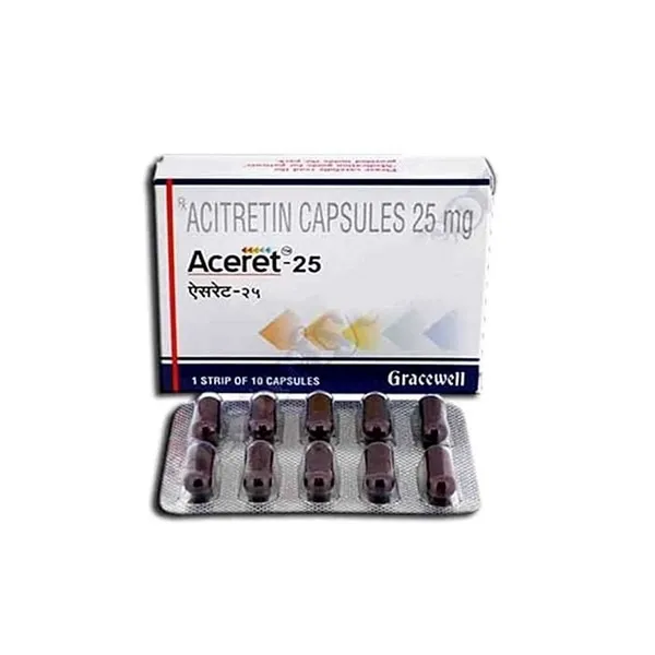 Aceret 25 Mg Aceret 25 Mg Capsules (Acitretin)
