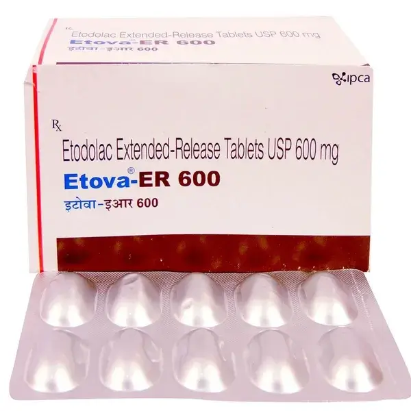 Etova ER 600 Mg (Etodolac) Etova ER 600 Mg (Etodolac)
