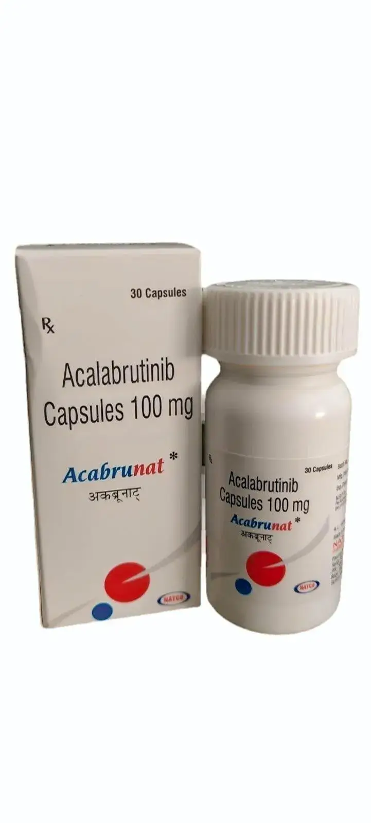 Acabrunat 100 Mg Acabrunat 100 Mg Capsules (Acalabrutinib)