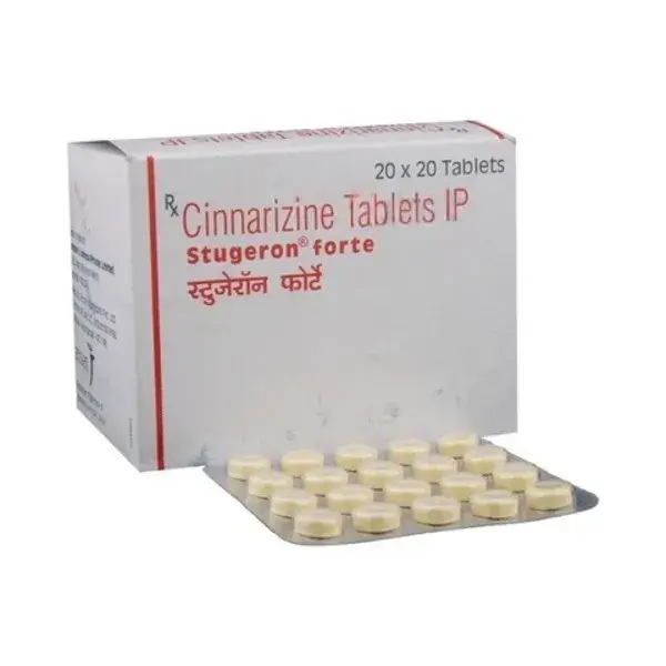 Stugeron Forte 75 Mg Tablets (Cinnarizine).jpg Stugeron Forte 75 Mg Tablets (Cinnarizine)