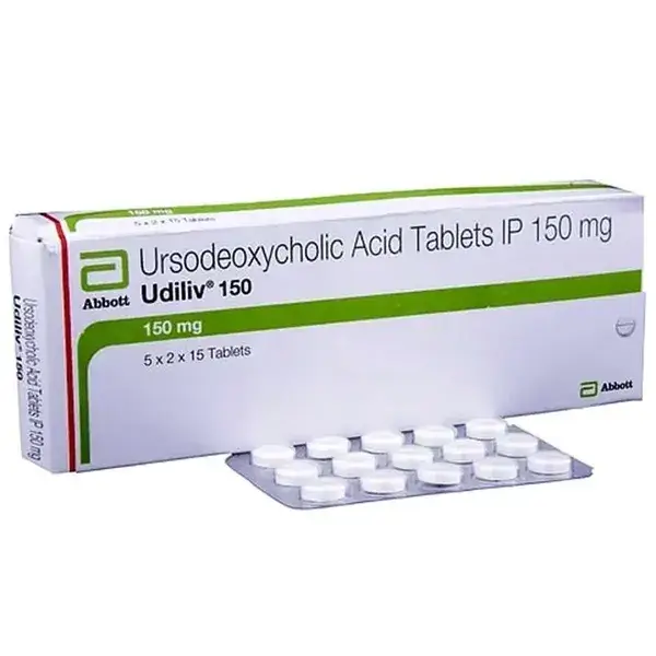 udiliv 150 Udiliv 150 Mg Tablets (Ursodesoxycholic Acid)